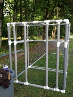 A Spin on the Ultimate PVC Chicken Tractor - Lewis Family Farm